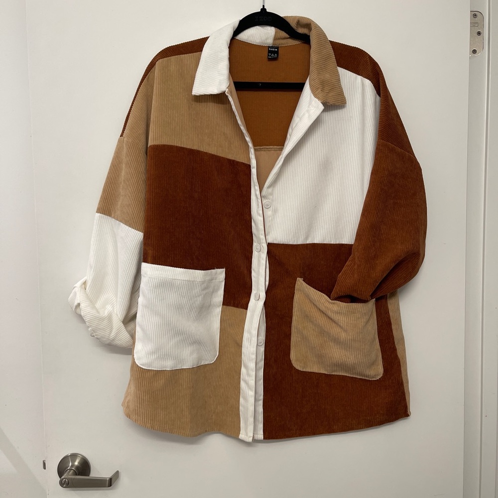 Corduroy oversized Button Down